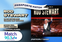 PASAPORTE MATCH GDL: ROD STEWART